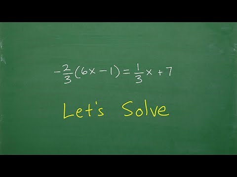 Let’s Solve The Linear Equation – Step by Step…
