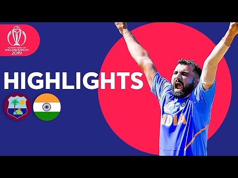 India March On With Easy Win | West Indies vs India - Match Highlights | ICC Cricket World Cup 2019