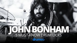 Led Zeppelin’s legendary drummer, John Bonham, regularly tops ‘best drummer’ lists around the world. So Brian Tichy's here to teach you five of Bonham's best drum licks. If you want to dive deeper into Bonham's grooves, click here to grab a free 7-day trial to Drumeo Edge for Brian's full course: https://www.drumeo.com/courses/the-grooves-of-bonham/ | Drumeo