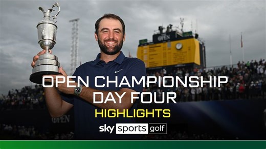 The Open: Highlights of the final round from Royal Portrush