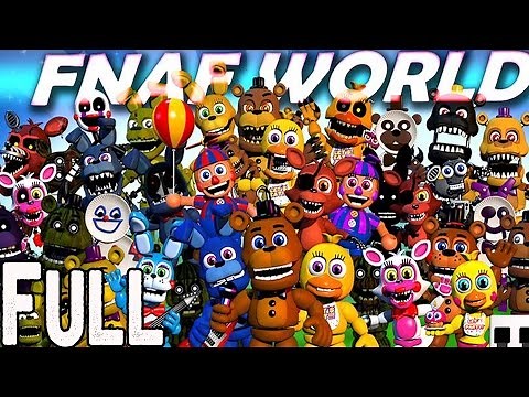 FNAF World Full Game Walkthrough - Hard Mode