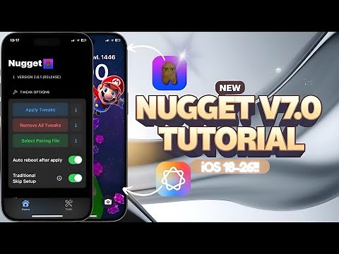 NEW Nugget V7.0 Update Guide | Install + Setup on iOS 18–26 (Trollpad, Stage Manager & More)