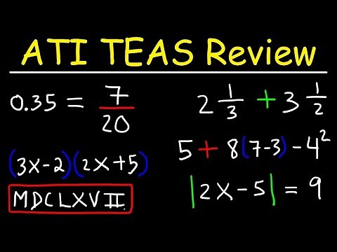 ATI TEAS Test Math Review - Study Guide