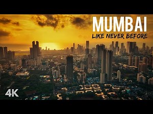 Mumbai Skyline 4K Drone View | See Mumbai Like Never Before