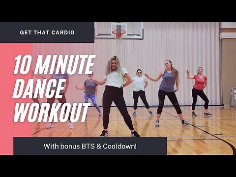 10 MINUTE CARDIO DANCE WORKOUT | Fun Dance Workout for Beginners (Everybody Dance Now!)