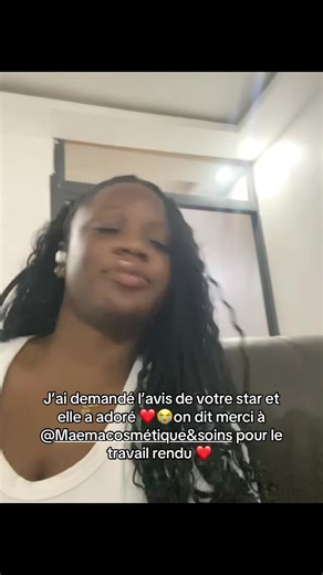 Moi meme je suis grave satisfaite et elle adore aussi 😭❤️❤️@Maema cosmétique &soins Mercii ❤️
