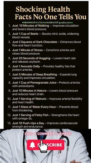 Shocking Health Facts No One Tells You