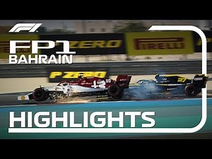 2019 Bahrain Grand Prix: FP1 Highlights