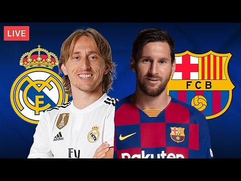 REAL MADRID vs BARCELONA - LIVE STREAMING - La Liga - Football Match