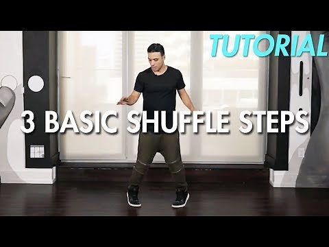 How to do 3 Basic Shuffle Steps (Shuffle Dance Moves Tutorial) | Mihran Kirakosian