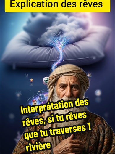 Interprétation des rêves, si tu rêves que tu traverses 1 rivière, #france🇨🇵 #tiktokusa #Reves #signification #intérpretationderêves