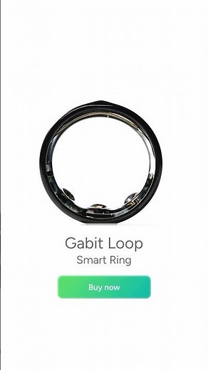 Introducing Gabit Smart ring-your complete Health Loop.Available on our website. #Gabit