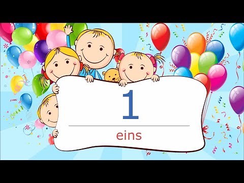 Zahlen lernen für Kinder - leicht und mit Spaß (deutsch von 1-10)