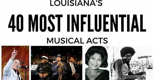 Louisiana's top 40 most-influential artists: From A-Z (and lots of New Orleans), here's our list