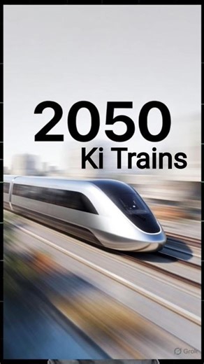 Future Magnetic Train Explained | 2050 Technology #technology #train #shorts