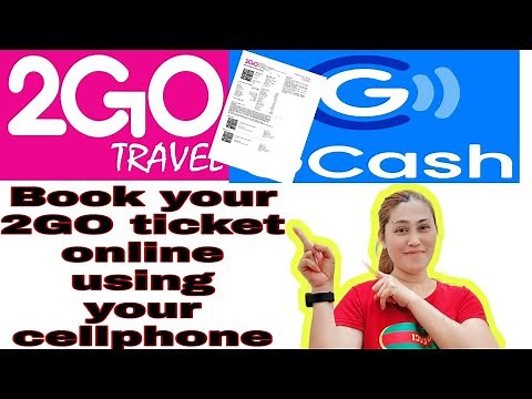 How to Book 2GO Ticket using your mobile phone via GCASH payment/overall tutorial