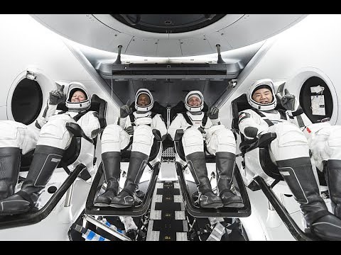 Live from Space: Video Inside the SpaceX's Dragon Resilience Spacecraft