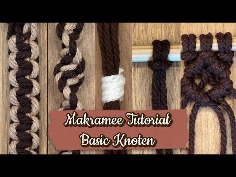 Makramee Basics: Die 5 wichtigsten Knoten für Anfänger (Einfache Anleitung)