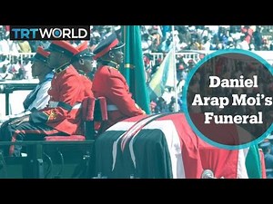 Thousands bid farewell to Kenya’s longest-serving president Daniel Arap Moi