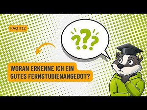 Achte auf diese Qualitätsmerkmale im Fernstudium 🎓✨ | Fernstudium Direkt