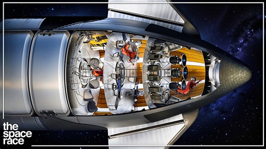 What Life Inside The SpaceX Starship Will Be Like