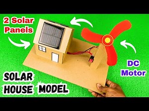 Solar Energy Working Model Science Project for Science Exhibition | Easy Renewable Energy Projects