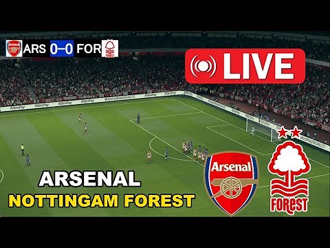 ARSENAL vs NOTTINGHAM LIVE | Premier League 2025/26 Full Match | Watch Along & Football Match
