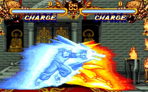 【搬】[连段] 双截龙格斗版 全人物连招+特殊技+个人结局演示 [双截龙格斗版/Double Dragon]