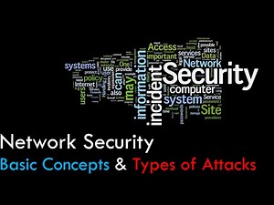 Network Security - Basic Concepts Definitions & Types of Attacks