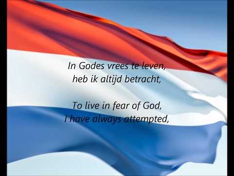 Dutch National Anthem - "Het Wilhelmus" (NL/EN)
