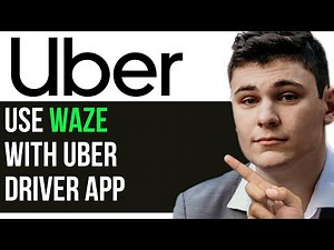 HOW TO USE WAZE WITH UBER DRIVER APP 2025! (FULL GUIDE)