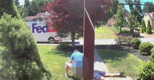FedEx driver's life saved during delivery