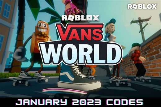 Roblox Vans World Codes for January 2023: Free XP, coins, and more