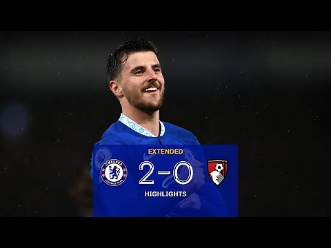 Chelsea vs Bournemouth (2-0) | Extended Highlights | Premier League