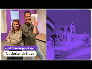 Examenspreekuur Nederlands havo met Arnoud en Bregje