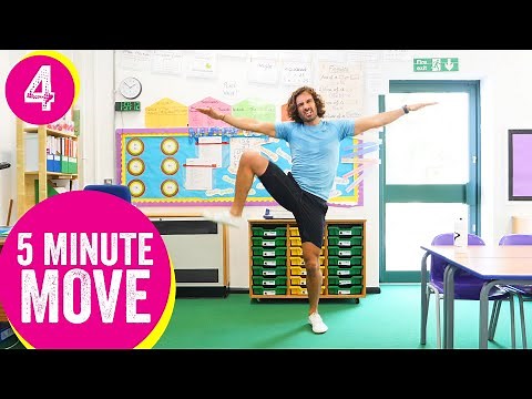 5 Minute Move | Kids Workout 4 | The Body Coach TV