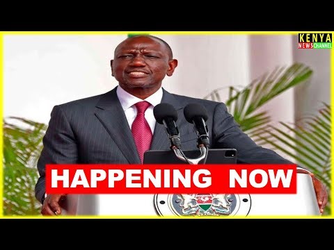 LIVE STATE HOUSE- Ruto Big Announcement on Nairobi Floods and Assent to National Infrastructure Bill