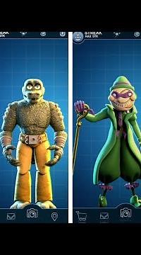 FNAF AR Security Breach Villains Animatronics Workshop Animations