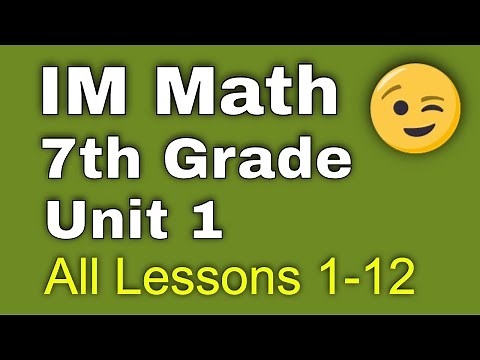 😉 7th Grade, Unit 1, All Lessons 1-12 | Scale Drawings | Illustrative Mathematics