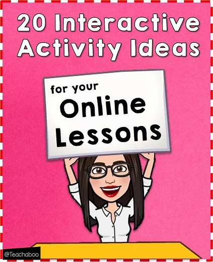 20 Interactive Activity Ideas for Online Lessons - Teachaboo