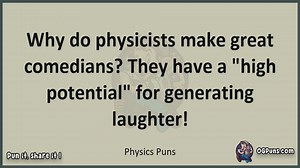 Physics - Jokes, Puns, Wordplays, and Laughter