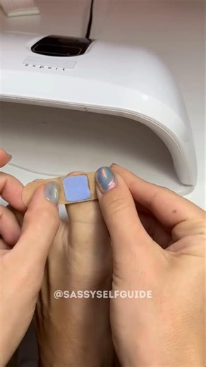 Band Aid Nail Hack 🤯