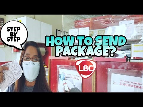 HOW to SEND PACKAGE in LBC | Step by Step