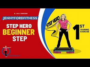 Step Hero | 1 of 6 | How to do Step Aerobics | Beginner Learn to Step Program | At-Home Workout