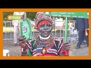 An estimated 50,000 people attended Moi's burial