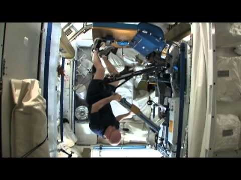 Working Out Aboard the Space Station