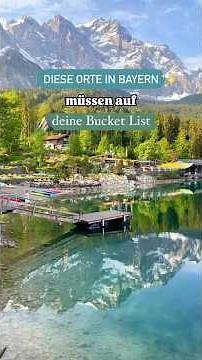 Die schönsten Orte in Bayern 2026 - Ausflug Kurztrip Deutschland Reiseziele #urlaub #reisen #bayern