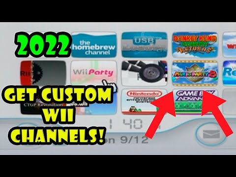 How to Get Custom Wii channels in 2022 (Channel Forwarder for your Wii games)