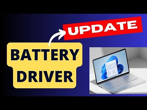 Laptop Battery Not Charging? Update Battery Driver in Windows 11