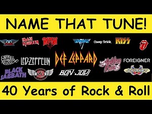 Guess the Song Party Game | 40 Years of Rock & Roll